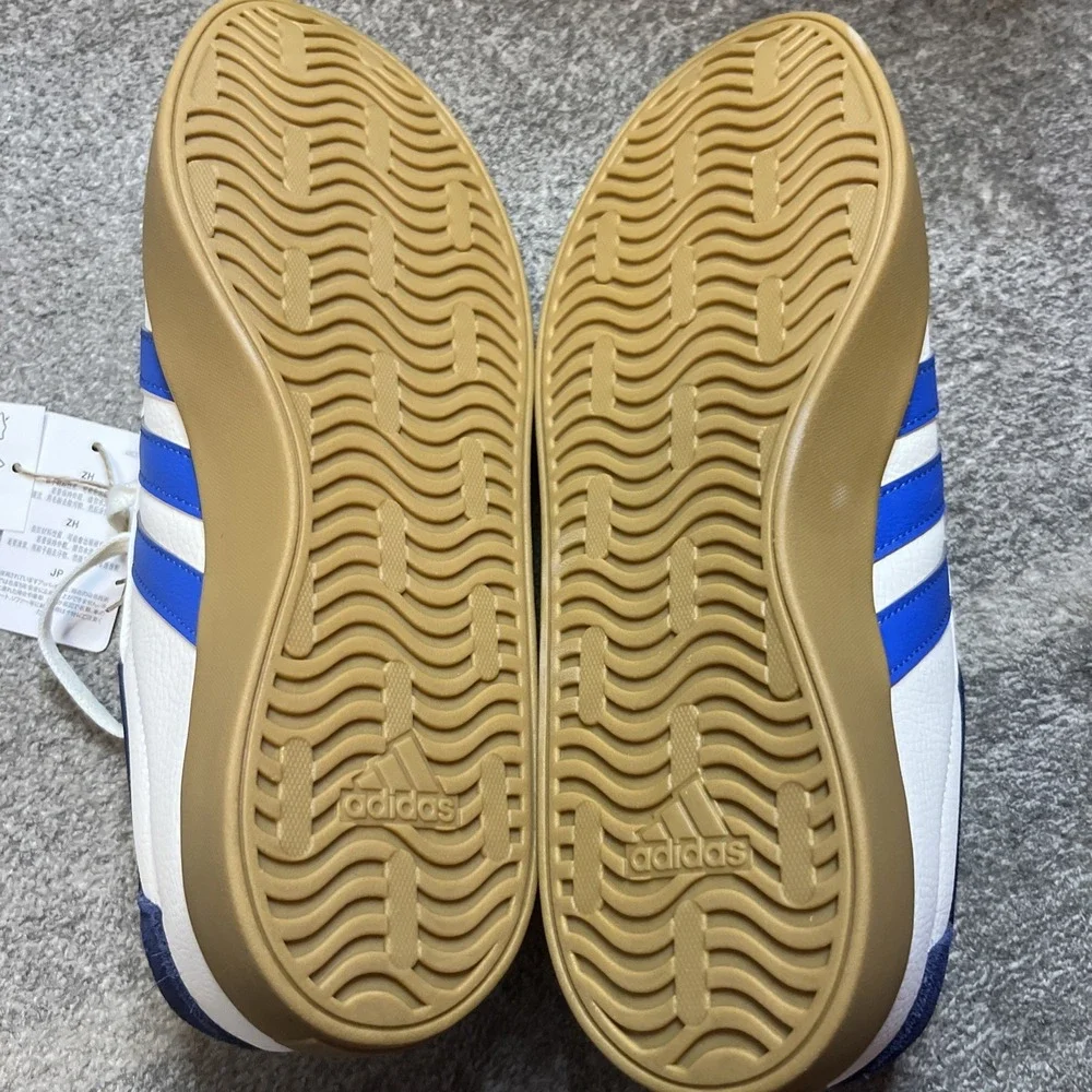 Adidas VL Court 3.0 Men's Sneakers Blue Stripes New with Box Size 8.5 US NIB